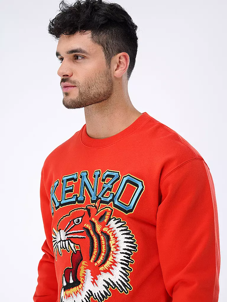 Pull kenzo rouge homme deals